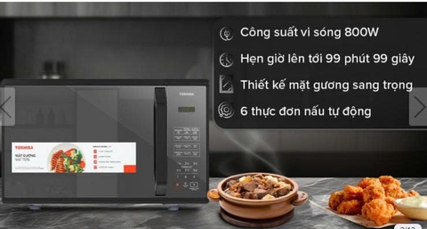 Lò vi sóng Toshiba MM-EM25PE(BM) 25 lít