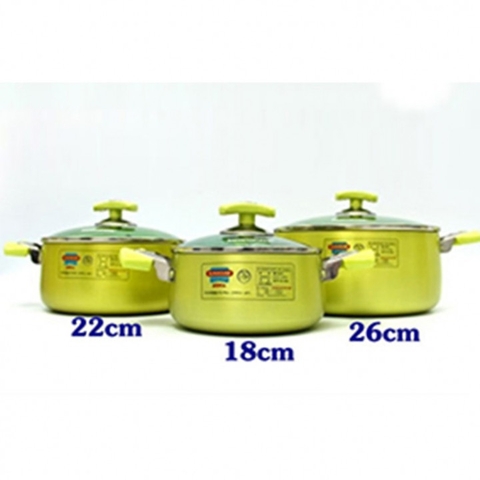 Bộ nồi Anod SUNHOUSE SH9935