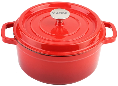 Nồi gang đúc tráng men Rapido (20cm)