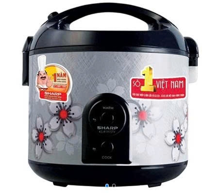 Nồi cơm điện Sharp 1.8 lít KS-NR191STV 