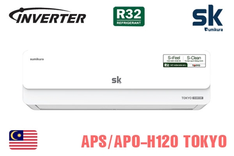 Điều hòa Sumikura 12000BTU 2 chiều Inverter APS/APO-H120 TOKYO