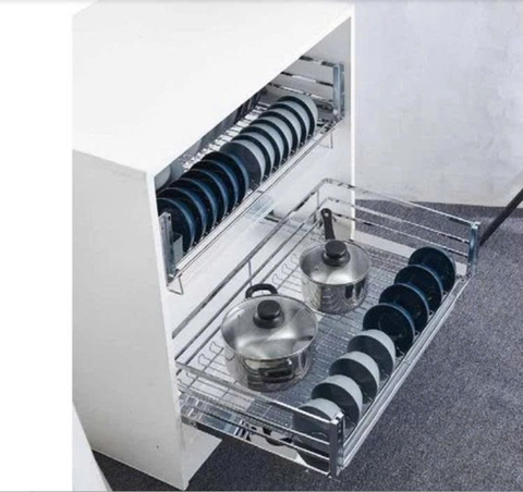 Giá xoong nồi bát đĩa tủ dưới đa năng BC02S60 / BC02S70 / BC02S80 / BC02S90