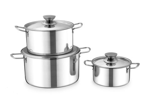 Bộ nồi inox 1 đáy SUNHOUSE SH114