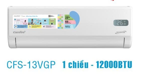 Điều hòa Comfee 12000BTU 1 chiều inverter CFS-13VGP
