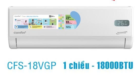 Điều hòa Comfee 18000BTU 1 chiều inverter CFS-18VGP