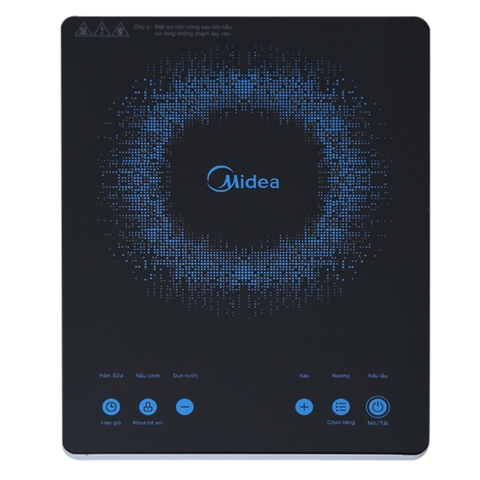 Bếp hồng ngoại Midea MIR-B2018DG 2000W - Hàng chính hãng