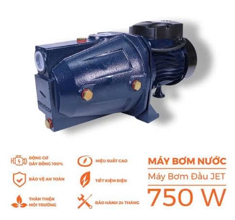 Máy bơm nước Nanoco dòng bơm đầu Jet model NJET750