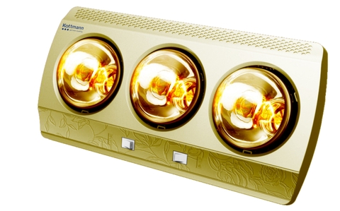 Đèn Sưởi Nhà Tắm Kottmann 3 bóng K3B-Q Hàng Chính Hãng