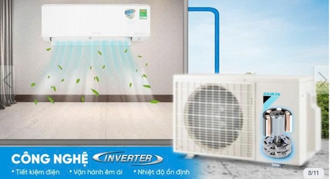 Điều hòa Daikin 1 chiều inverter FTKF50YVMV/RKF50YVMV 18000 BTU