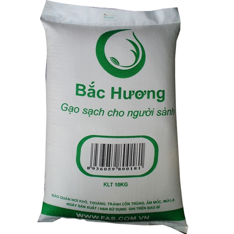 Gạo Bắc Hương - Trọng lượng: 10kg
