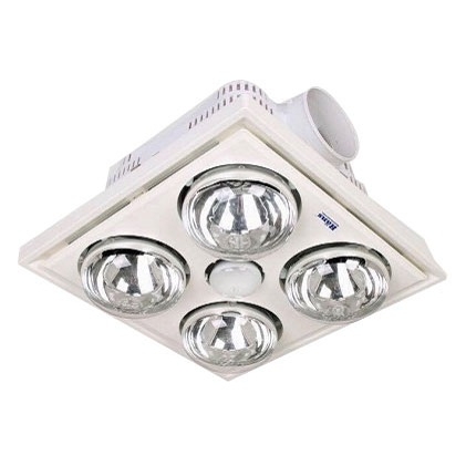 Đèn Sưởi Nhà Tắm Hans 4 bóng H4B - Hàng Chính Hãng