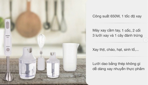 Máy xay cầm tay Philips HR2537