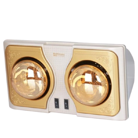 Đèn Sưởi Nhà Tắm 2 Bóng Kottmann K2B-H Hàng Chính Hãng