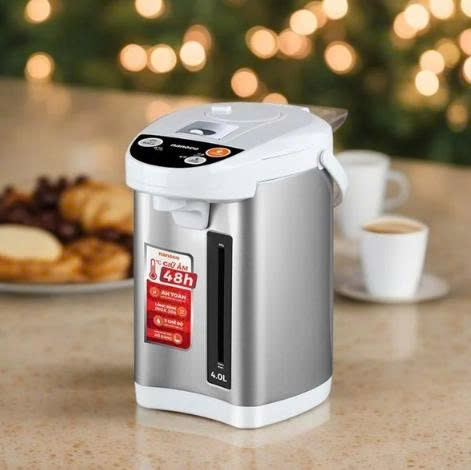 Bình thủy điện Nanoco model  NETF400 dung tích  4L  (Công suất 750W)