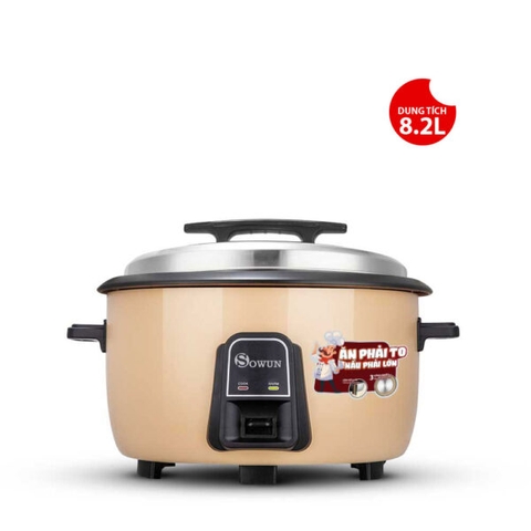 NỒI CƠM ĐIỆN CÔNG NGHIỆP SOWUN SW 6921 (DUNG TÍCH 8.2L)