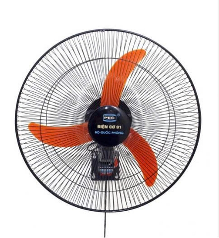 Quạt treo tường điện cơ 91 QTT-CN450/2DN, size 45cm, 48w, 2 dây kéo