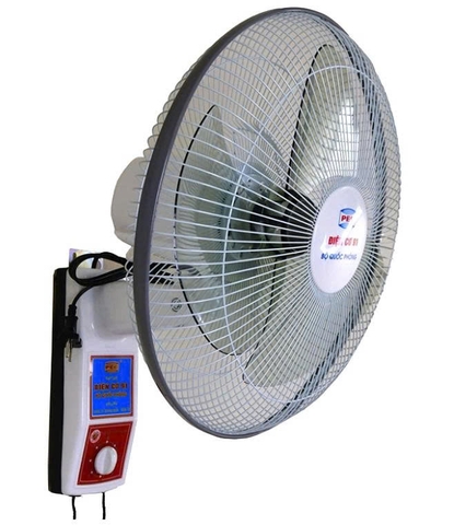 Quạt treo tường điện cơ 91 QTT-V2D, sải cánh 40cm, 46w, 2 dây kéo
