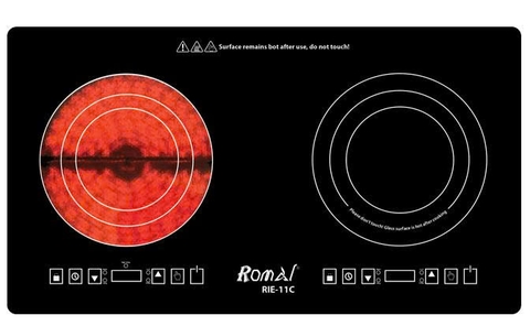 Bếp hỗn hợp điện từ Romal RIE-11C