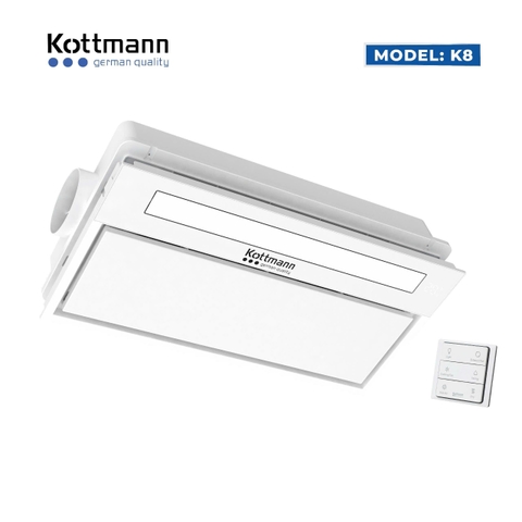 Quạt Sưởi Đa Năng Âm Trần Kottmann K8