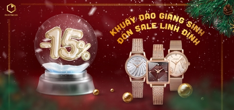 CHRISTMAS DEAL -𝟏𝟓% KHUẤY ĐẢO GIÁNG SINH – SĂN SALE LINH ĐÌNH