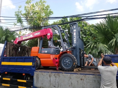 giao xe nâng tại bắc ninh