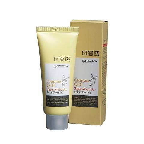 Sữa Rửa Mặt Làm Trắng Chống Nhăn Coenzyme Q10 Super Moist Up Hàn Quốc