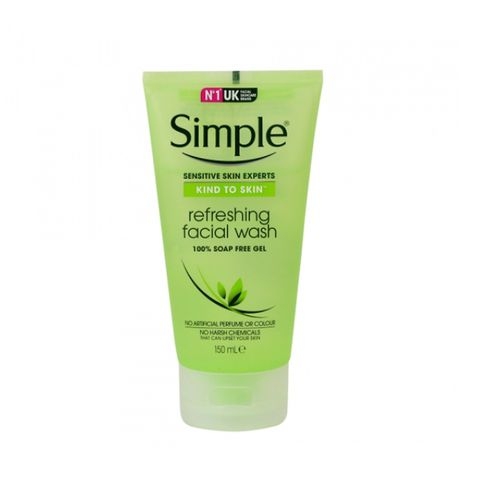 Sữa Rửa Mặt Dạng Gel Simple Refreshing (150ml)