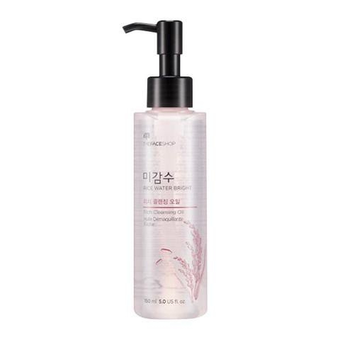 Dầu Tẩy Trang Làm Sáng Da THEFACESHOP RICE WATER BRIGHT RICH CLEANSING OIL