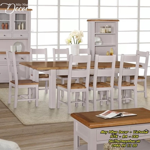 Bộ bàn ăn nhập khẩu cao cấp 006