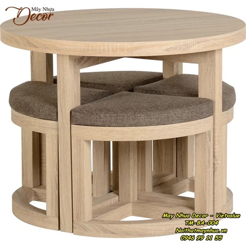 Bàn ăn xếp gọn  004