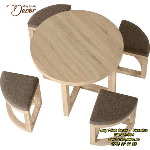 Bàn ăn xếp gọn  004