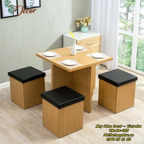 Bàn ăn xếp gọn  005
