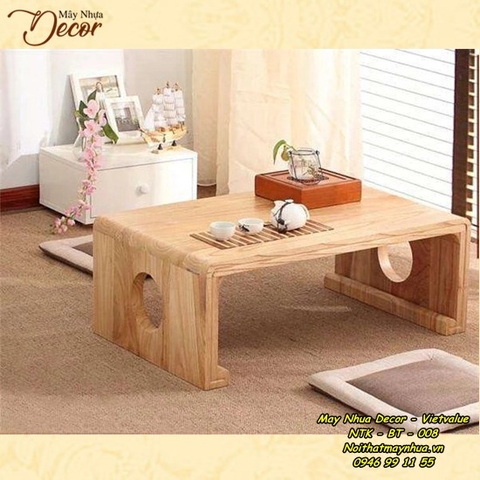 Bàn trà kiểu Nhật nhập khẩu cao cấp 008