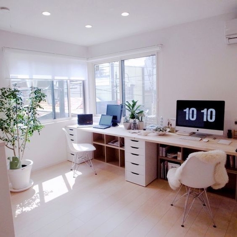 MẪU NỘI THẤT PHÒNG LÀM VIỆC 003