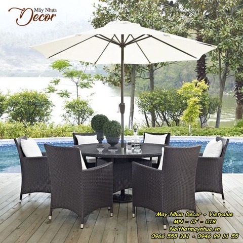 Bàn ghế cà phê 018