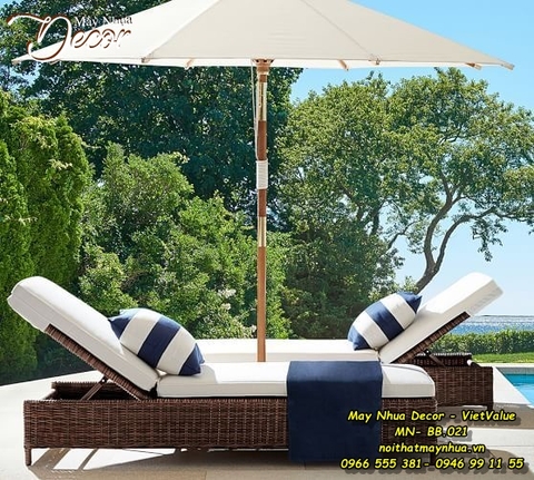 Ghế nằm bể bơi 021
