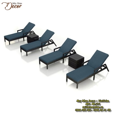 Giường tắm nắng bể bơi 012