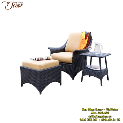 Ghế thư giãn Mây Nhựa MN-GTG.024