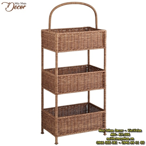 Giá để đồ Mây Nhựa - MN-KH.006
