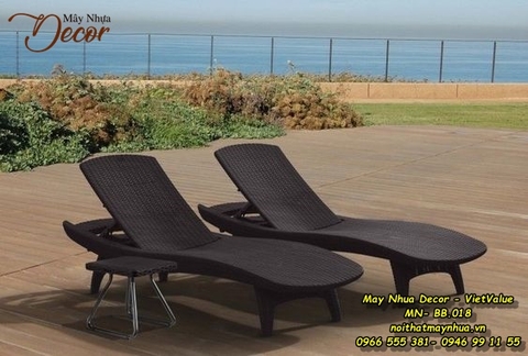 Ghế nằm bể bơi 018