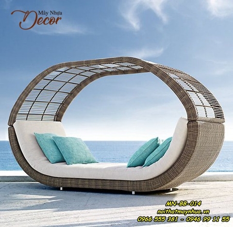 Giường tắm nắng bể bơi 014