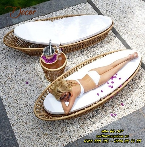Ghế nằm bể bơi 027