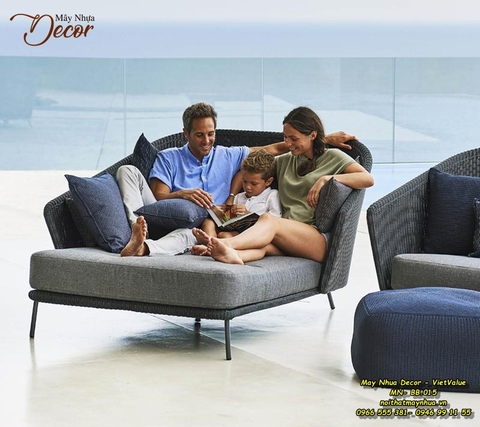 Giường tắm nắng bể bơi 015