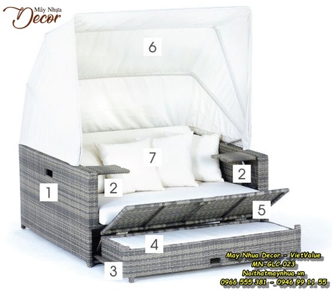 Giường - Lều - Chòi MN-GLC.023