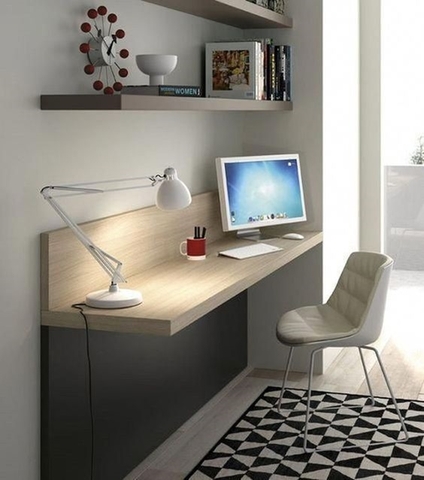 MẪU NỘI THẤT PHÒNG LÀM VIỆC 011