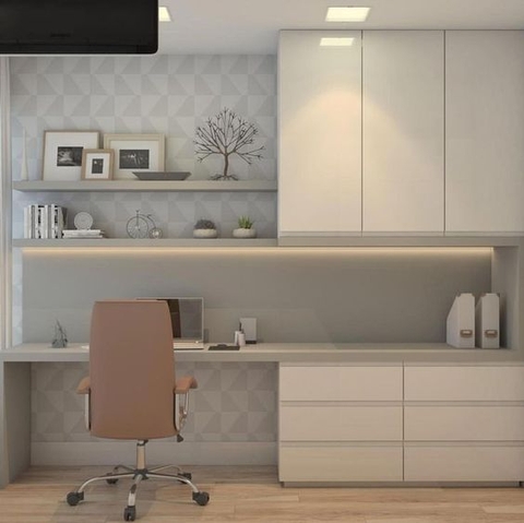 MẪU NỘI THẤT PHÒNG LÀM VIỆC 001