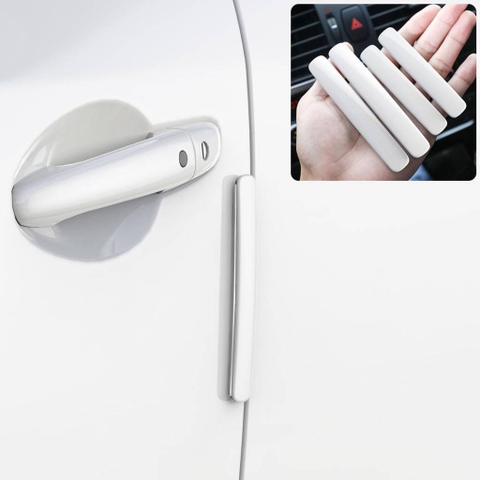 Bộ 4 miếng dán cửa xe ô tô chống trầy Baseus Streamlined Car Door Bumper Strip