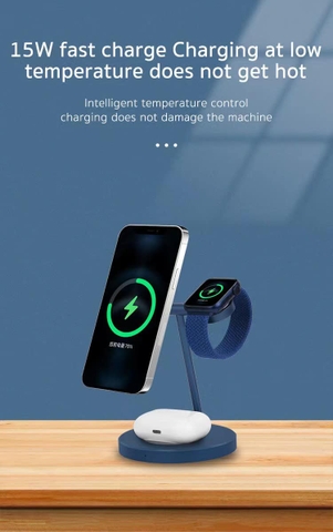 Đế sạc COTEetCl WS-32 Magsafe 3in1