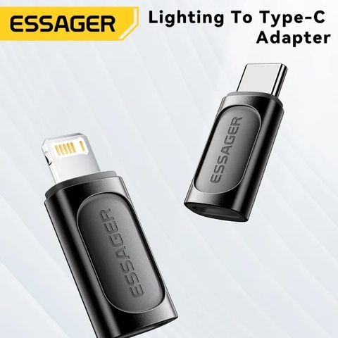 Bộ chuyển đổi Essager OTG lightning to usb c & type c to lightning