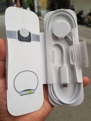 Sạc Apple Watch series 9, ultra chính hãng Apple phiên bản bọc dù